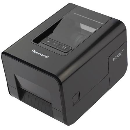 Honeywell PC42E-T, 200dpi, DT/TT, USB, Ethernet, 1 & 0.5 inch core, Black