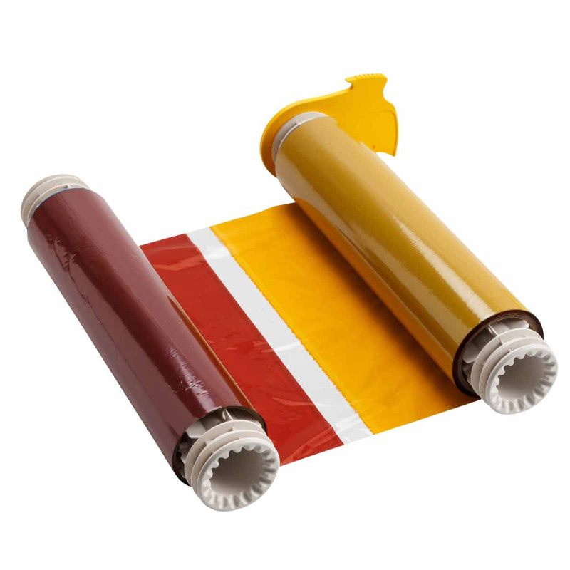 BBP85 Ribbon - Blk-red-blue-yellow 220mm with 200mm panels