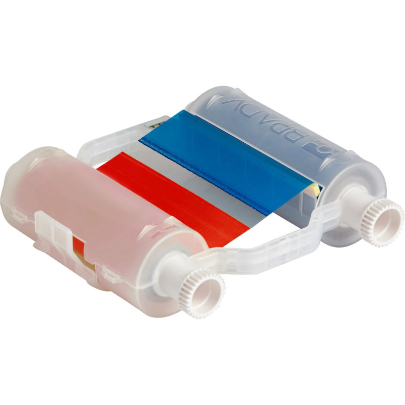 Red and Blue Heavy-Duty Ribbon for BBP35 and BBP37 Printers