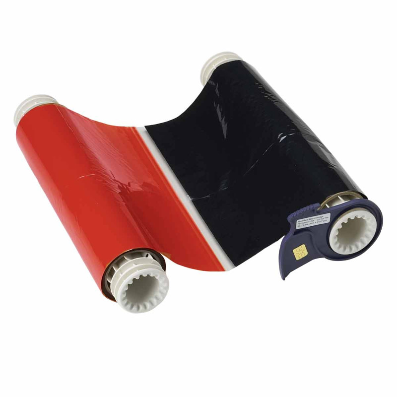 BBP85 Ribbon - Blk-Red 158mm with 200mm long panels