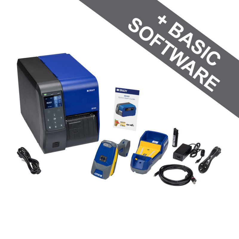i6100 Industrial Label Printer 300dpi with V3200 scanner kit - EU