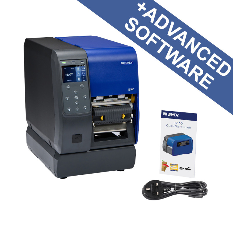 i6100 Industrial Label Printer 300dpi - EU with Peel function and BWS