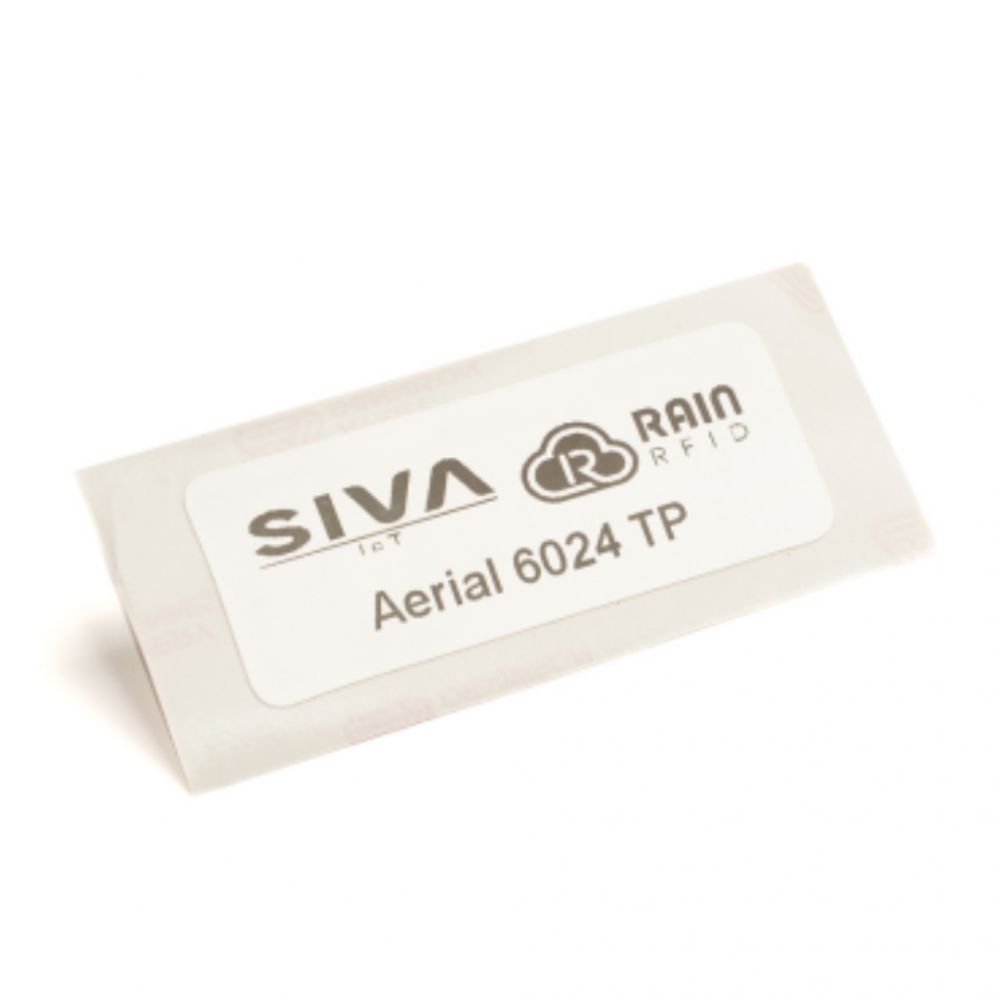 SIVA AERIAL 6024 TP – RFID-etikett med sabotasjeindikator for sikker merking av eiendeler