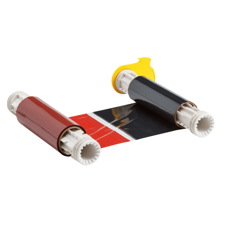 BBP85 Ribbon - Blk-Red 158mm with 380mm long panels
