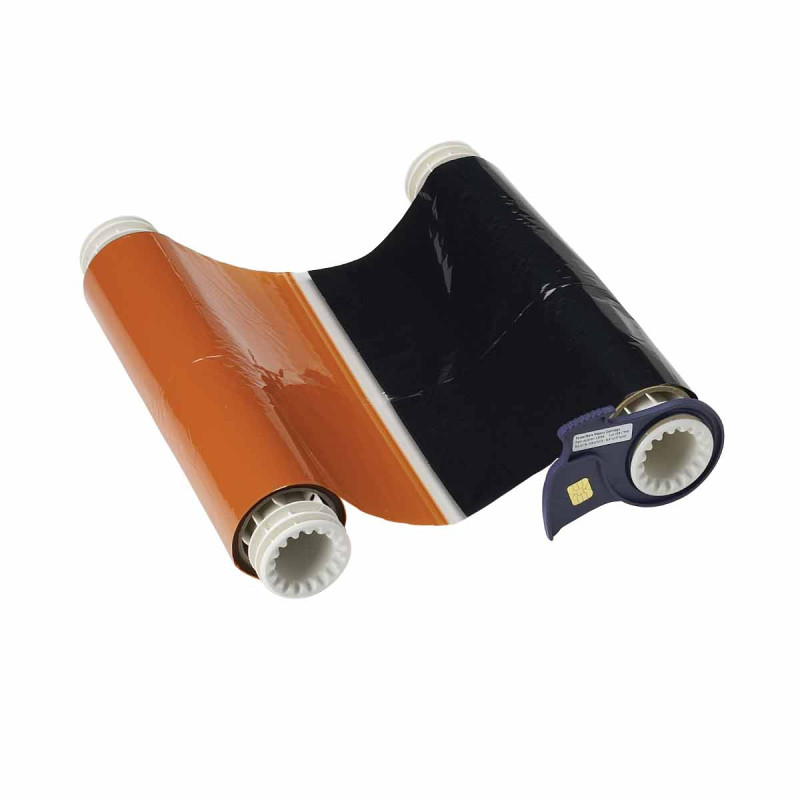 BBP85 Ribbon - Blk-Orange 220mm with 380mm panels