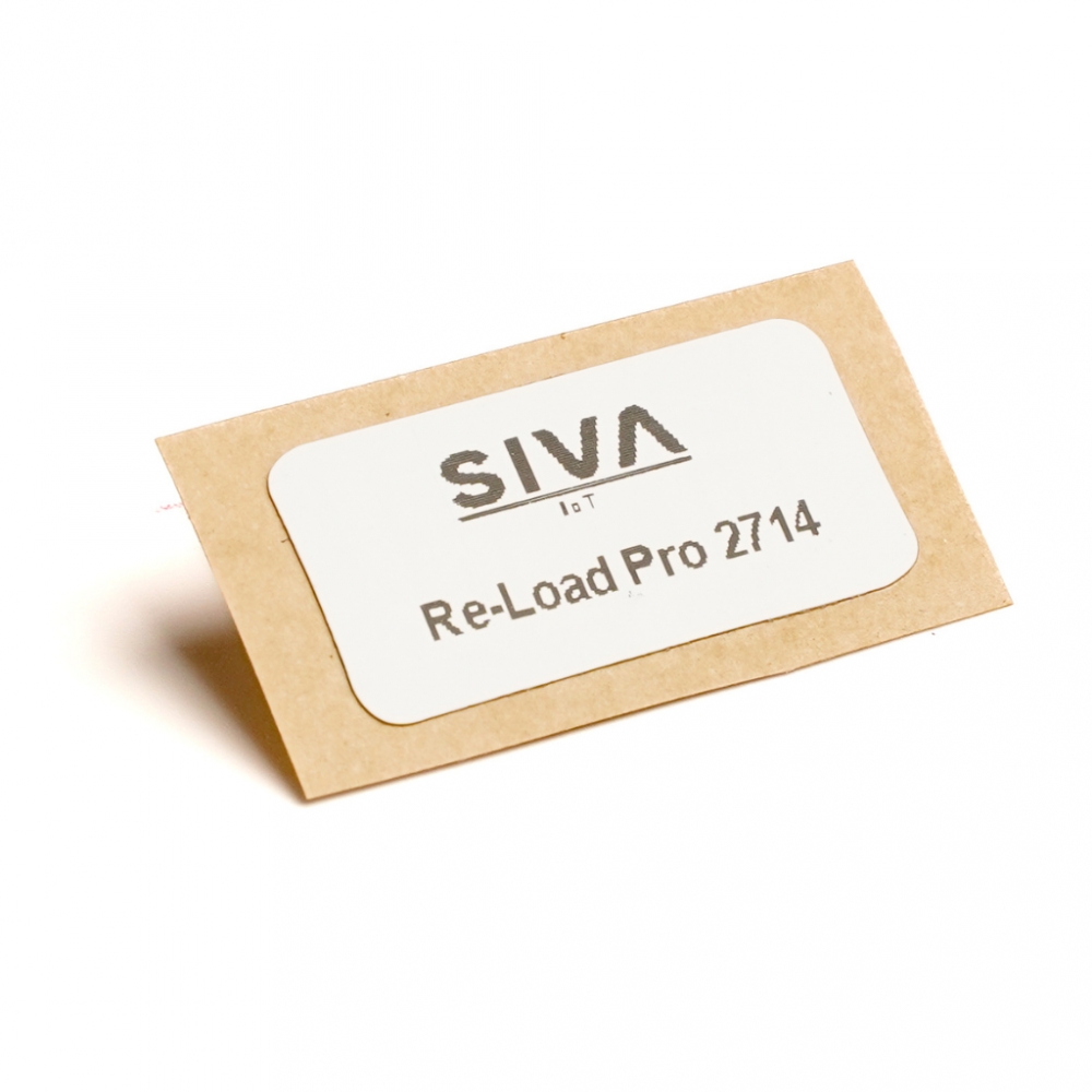 SIVA RE-LOAD PRO 2714 - RFID-etikett gjenbrukbar UHF tag for plastkasser, paller og logistikk