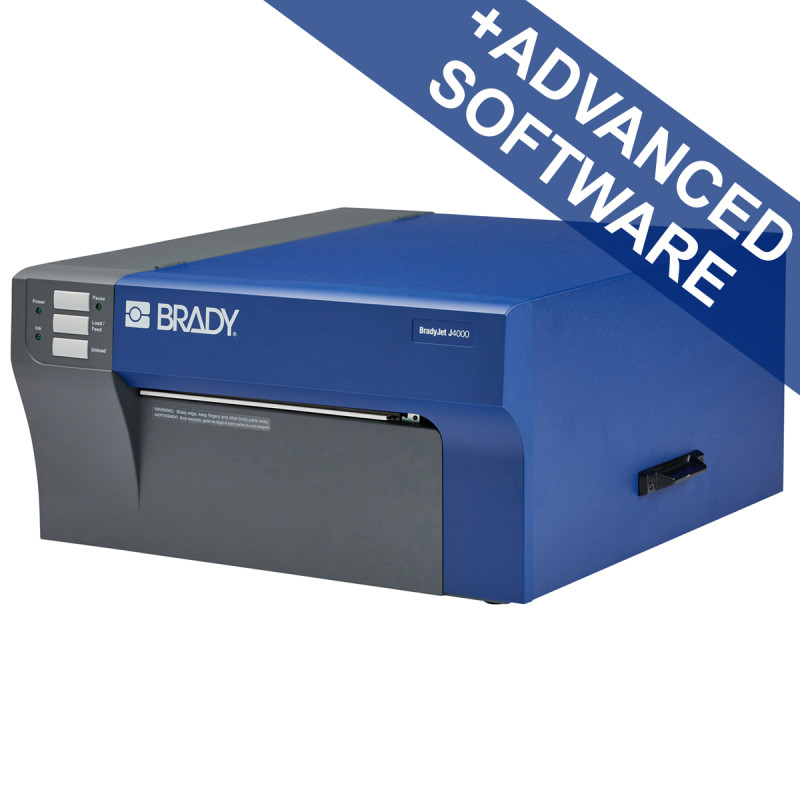 BradyJet J4000 Colour Label Printer EU + Brady Workstation Suite