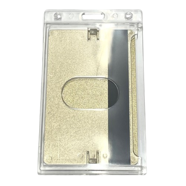 Kortholder Pocket Vertikal Transparent/Klar