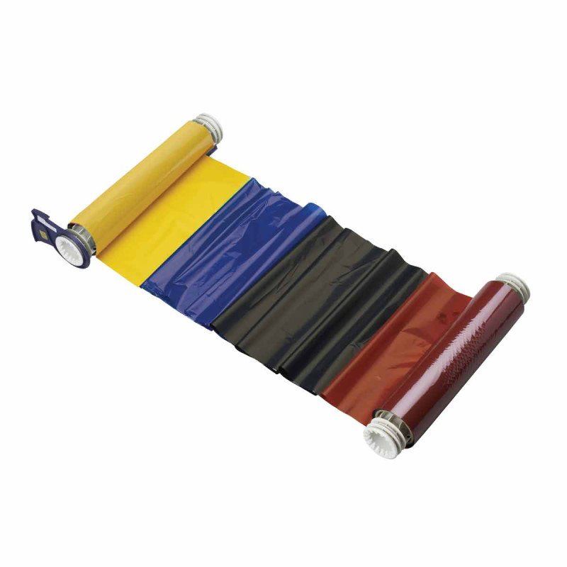 BBP85 Ribbon - Blk-red-blue-yellow 158mm with 380mm panels