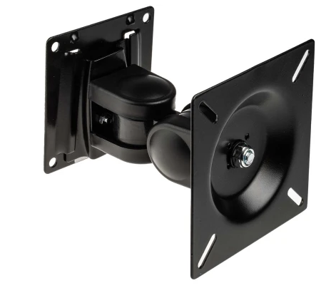 RS PRO Black Monitor Arm, Wall Mount