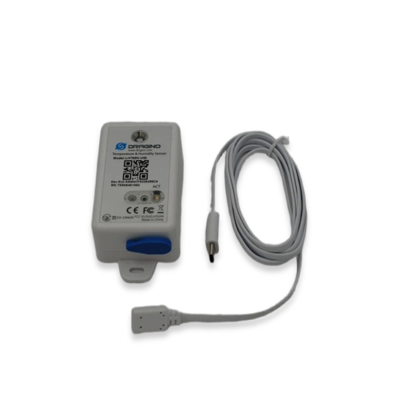 Dragino LHT65N-VIB LoRaWAN vibration sensor