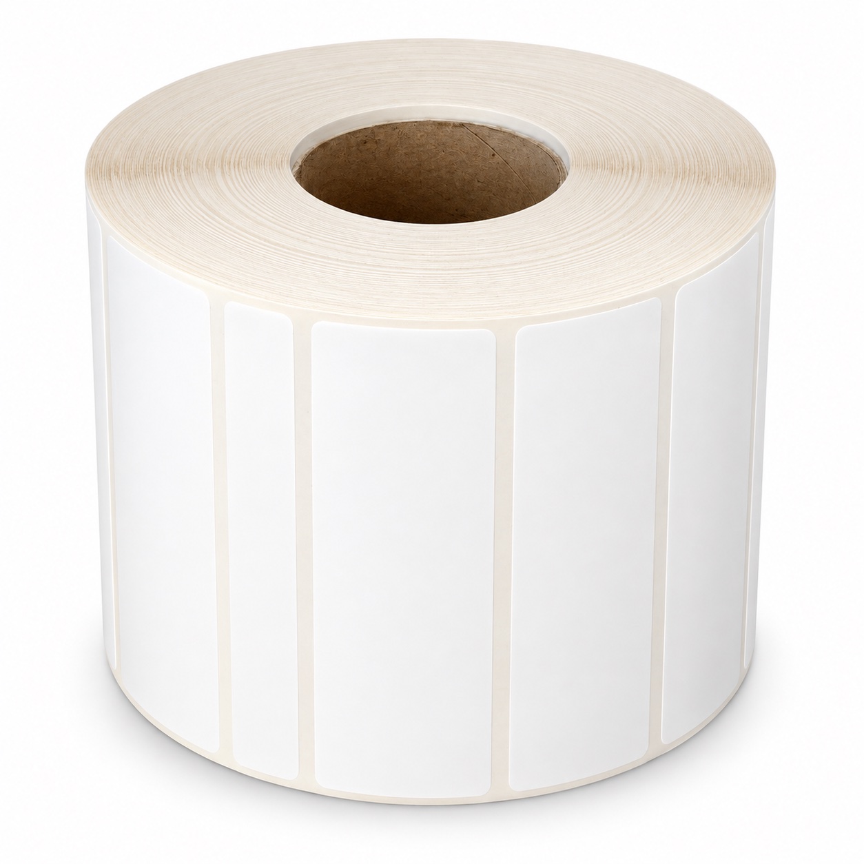 Labels Thermal Transfer 102x25 Synthetic Paper Gloss Permanent Adhesive