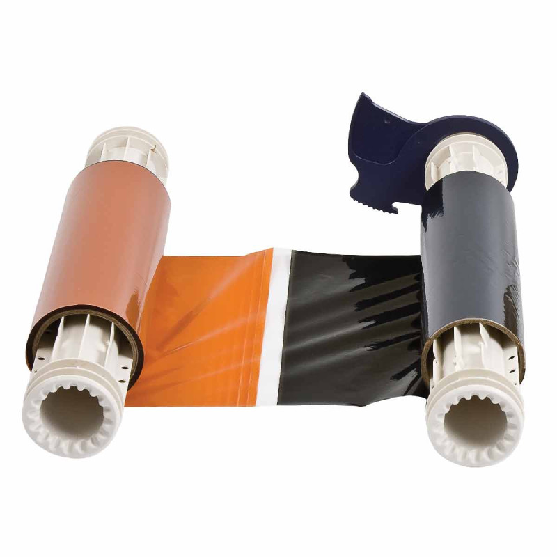 BBP85 Ribbon - Blk-Orange 158mm with 200mm panels