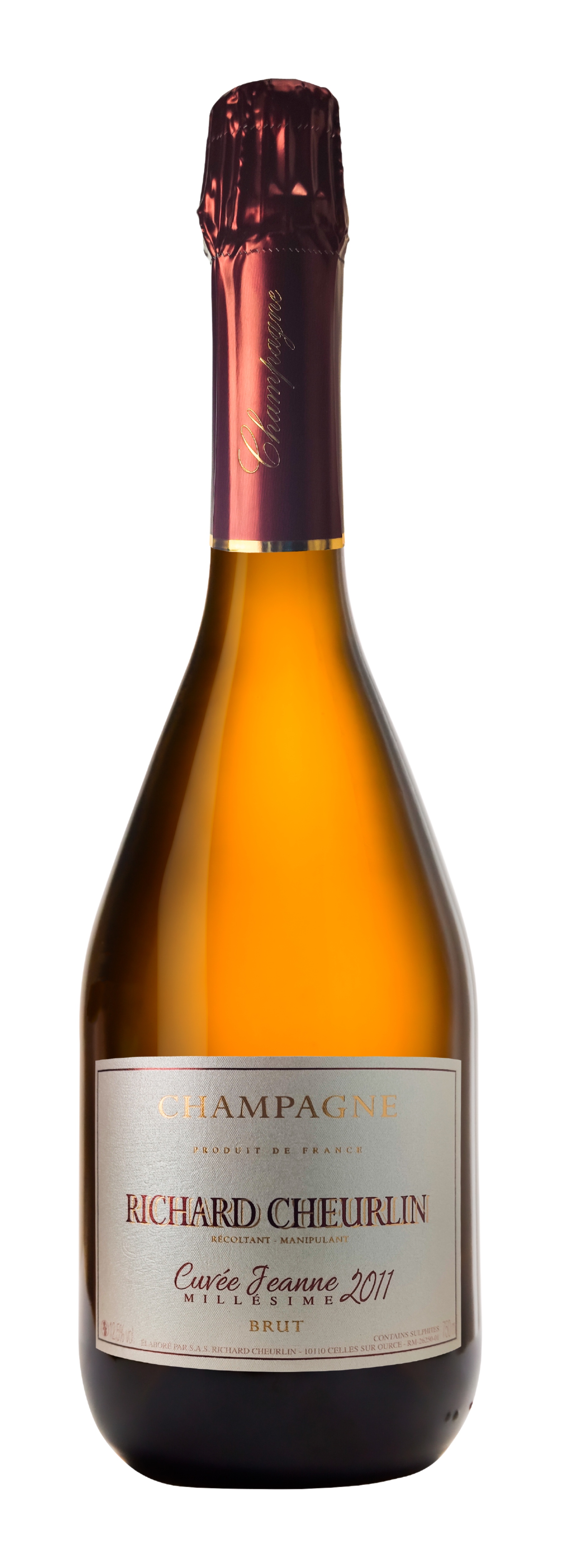 Richard Cheurlin Cuvee Jeanne Brut Millésime 2019